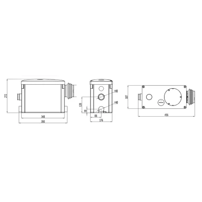 Trituratore WC Politech Wall